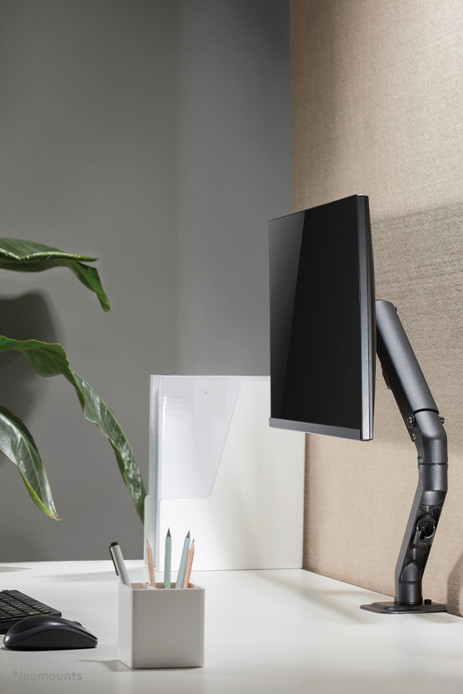 Neomounts FPMA-D650BLACK Brazo de monitor 17-27" - muelle helicoidal